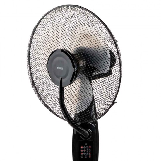 Вентилатор с водна мъгла 16'' Muhler MF-1609RC, 75W, LED, дист. упр-е Вентилатор с водна мъгла 16'' Muhler MF-1609RC, 75W, LED, дист. упр-е
