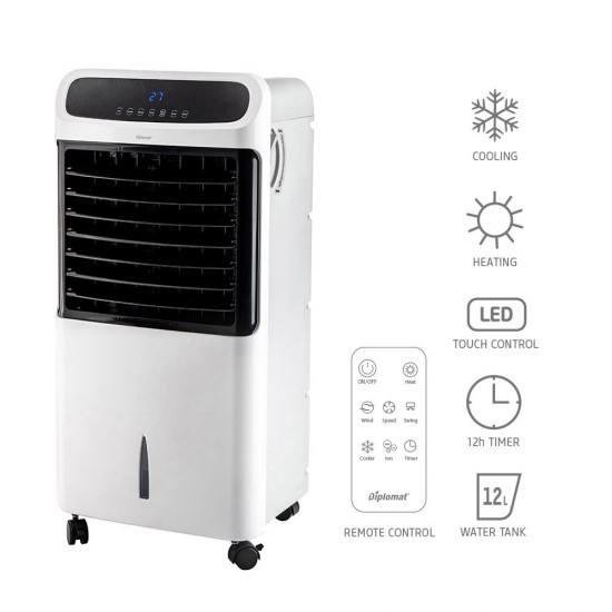 Мобилен Охладител и отоплител Diplomat DX-80CHRC 5в1