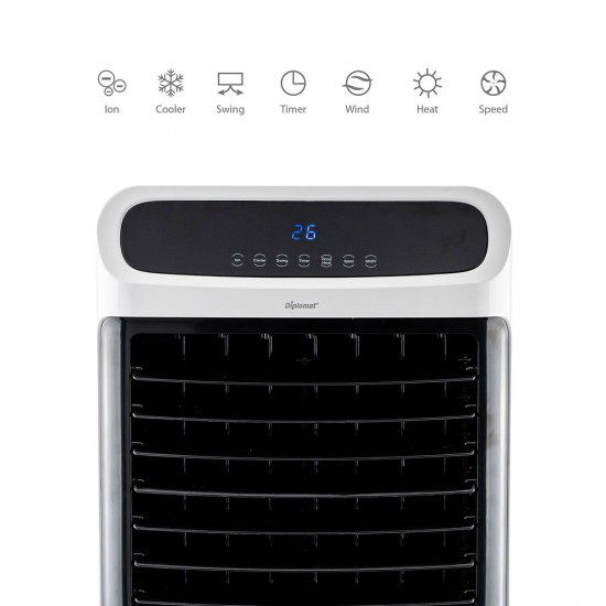 Мобилен Охладител и отоплител Diplomat DX-80CHRC 5в1
