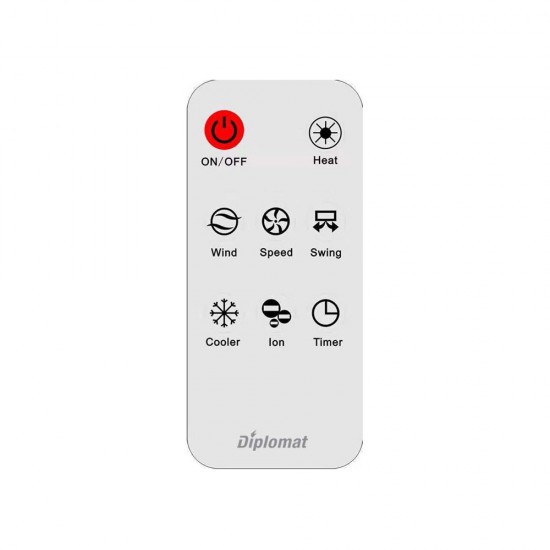 Мобилен Охладител и отоплител Diplomat DX-80CHRC 5в1