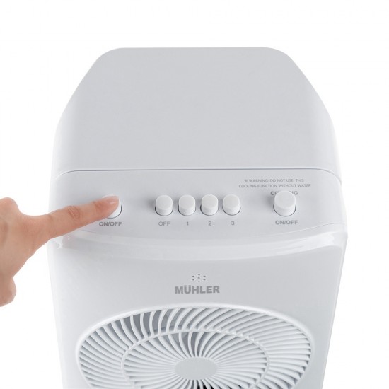 Мобилен охладител MUHLER MC-5050, 65W, 4 л, мехн. упр-е Мобилен охладител MUHLER MC-5050, 65W, 4 л, мехн. упр-е