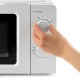 Микровълнова фурна MUHLER MO-5001 20L, бяла, механична Микровълнова фурна MUHLER MO-5001 20L, бяла, механична