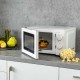 Микровълнова фурна MUHLER MO-5001 20L, бяла, механична Микровълнова фурна MUHLER MO-5001 20L, бяла, механична