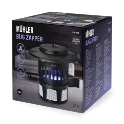 Инсектицидна лампа Muhler MIK-50F, 13W, 60m2