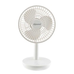 Вентилатор настолен 6,3''Diplomat DFX-363USB, акумулаторен, USB