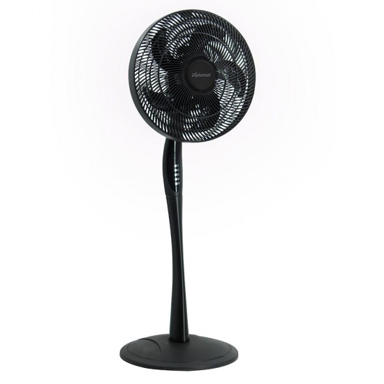 Вентилатор на стойка 16''Diplomat DX-555RC 2в1, 55W, Wi-Fi, таймер, височина 72/124.5 cm Вентилатор на стойка 16''Diplomat DX-555RC 2в1, 55W, Wi-Fi, таймер, височина 72/124.5 cm