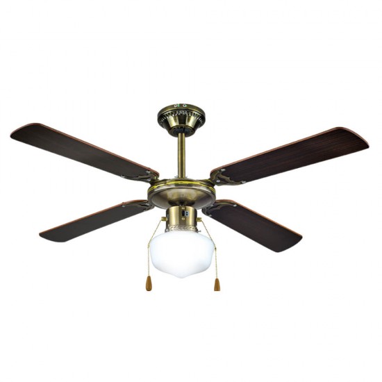 Вентилатор таванен 42'' Muhler MCF-4261, 60W, осветление - 1бр крушки, MDF Вентилатор таванен 42'' Muhler MCF-4261, 60W, осветление - 1бр крушки, MDF