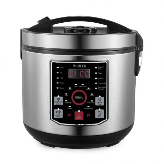 Електрически мултикукър MUHLER MLC-5020, 930W, 20 програми Електрически мултикукър MUHLER MLC-5020, 930W, 20 програми