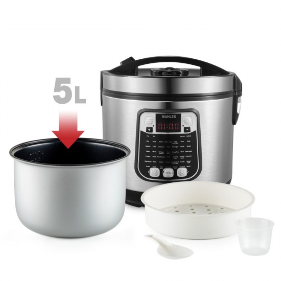 Електрически мултикукър MUHLER MLC-5045, 930W, 45 програми Електрически мултикукър MUHLER MLC-5045, 930W, 45 програми