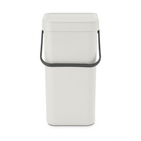 Кош за смет за разделно събиране Brabantia Sort&Go 12L, Light Grey Кош за смет за разделно събиране Brabantia Sort&Go 12L, Light Grey