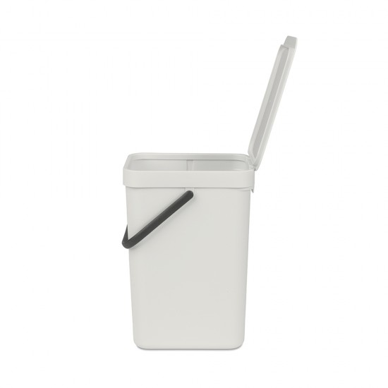 Кош за смет за разделно събиране Brabantia Sort&Go 12L, Light Grey Кош за смет за разделно събиране Brabantia Sort&Go 12L, Light Grey
