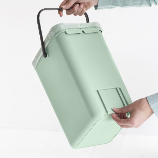 Кош за смет за разделно събиране Brabantia Sort&Go 12L, Jade Green
