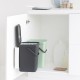 Кош за смет за разделно събиране Brabantia Sort&Go 2x12L, Dark Grey & Jade Green Кош за смет за разделно събиране Brabantia Sort&Go 2x12L, Dark Grey & Jade Green