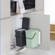 Кош за смет за разделно събиране Brabantia Sort&Go 2x12L, Dark Grey & Jade Green Кош за смет за разделно събиране Brabantia Sort&Go 2x12L, Dark Grey & Jade Green