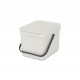 Кош за смет за разделно събиране Brabantia Sort&Go 6L, Light Grey Кош за смет за разделно събиране Brabantia Sort&Go 6L, Light Grey