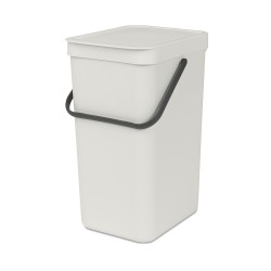 Кош за смет за разделно събиране Brabantia Sort&Go 16L, Light Grey