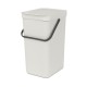 Кош за смет за разделно събиране Brabantia Sort&Go 16L, Light Grey Кош за смет за разделно събиране Brabantia Sort&Go 16L, Light Grey