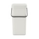 Кош за смет за разделно събиране Brabantia Sort&Go 16L, Light Grey Кош за смет за разделно събиране Brabantia Sort&Go 16L, Light Grey