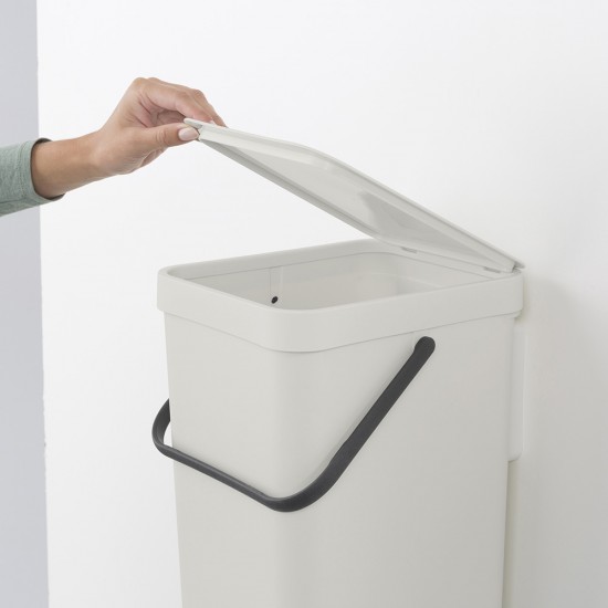 Кош за смет за разделно събиране Brabantia Sort&Go 16L, Light Grey Кош за смет за разделно събиране Brabantia Sort&Go 16L, Light Grey