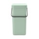Кош за смет за разделно събиране Brabantia Sort&Go 16L, Jade Green Кош за смет за разделно събиране Brabantia Sort&Go 16L, Jade Green