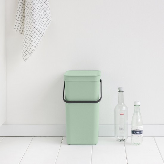 Кош за смет за разделно събиране Brabantia Sort&Go 16L, Jade Green Кош за смет за разделно събиране Brabantia Sort&Go 16L, Jade Green