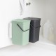 Кош за смет за разделно събиране Brabantia Sort&Go 2x16L, Dark Grey & Jade Green Кош за смет за разделно събиране Brabantia Sort&Go 2x16L, Dark Grey & Jade Green