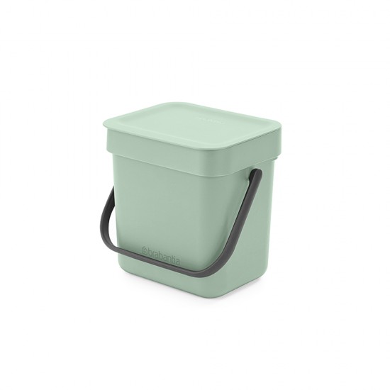 Кош за смет за разделно събиране Brabantia Sort&Go 3L, Jade Green Кош за смет за разделно събиране Brabantia Sort&Go 3L, Jade Green