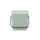 Кош за смет за разделно събиране Brabantia Sort&Go 3L, Jade Green Кош за смет за разделно събиране Brabantia Sort&Go 3L, Jade Green
