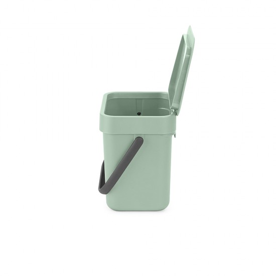 Кош за смет за разделно събиране Brabantia Sort&Go 3L, Jade Green Кош за смет за разделно събиране Brabantia Sort&Go 3L, Jade Green
