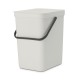 Кош за смет за разделно събиране Brabantia Sort&Go 25L, Light Grey Кош за смет за разделно събиране Brabantia Sort&Go 25L, Light Grey