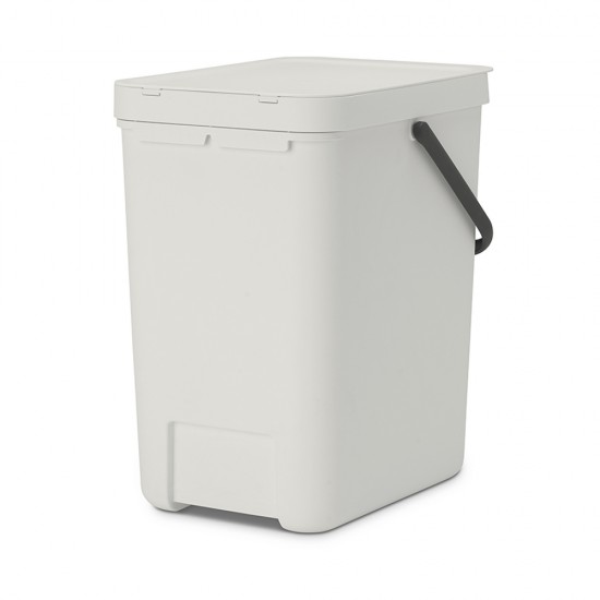 Кош за смет за разделно събиране Brabantia Sort&Go 25L, Light Grey Кош за смет за разделно събиране Brabantia Sort&Go 25L, Light Grey