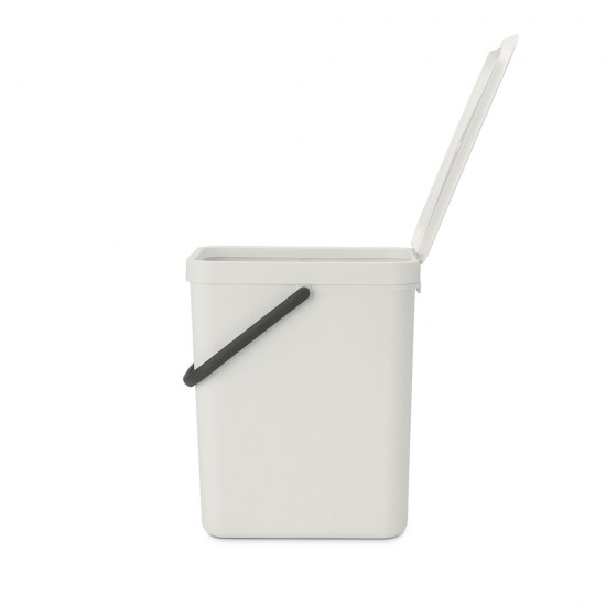 Кош за смет за разделно събиране Brabantia Sort&Go 25L, Light Grey Кош за смет за разделно събиране Brabantia Sort&Go 25L, Light Grey