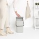 Кош за смет за разделно събиране Brabantia Sort&Go 25L, Light Grey Кош за смет за разделно събиране Brabantia Sort&Go 25L, Light Grey