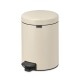 Кош за смет с педал Brabantia NewIcon 5L, Soft Beige Кош за смет с педал Brabantia NewIcon 5L, Soft Beige