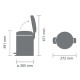 Кош за смет с педал Brabantia NewIcon 5L, Soft Beige Кош за смет с педал Brabantia NewIcon 5L, Soft Beige
