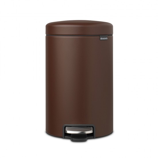 Кош за смет с педал Brabantia NewIcon 12L, Mineral Cosy Brown Кош за смет с педал Brabantia NewIcon 12L, Mineral Cosy Brown