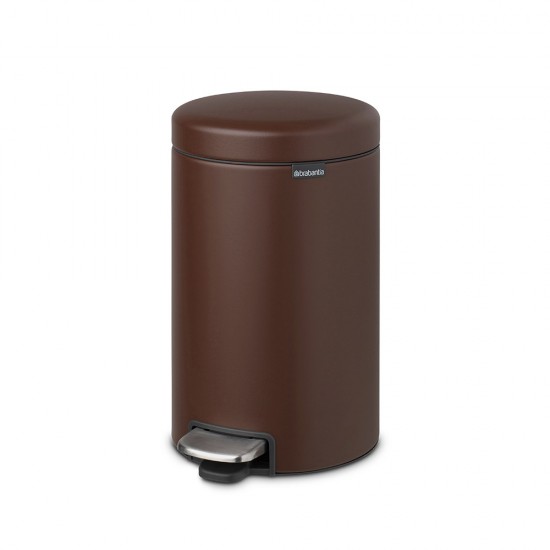Кош за смет с педал Brabantia NewIcon 12L, Mineral Cosy Brown Кош за смет с педал Brabantia NewIcon 12L, Mineral Cosy Brown