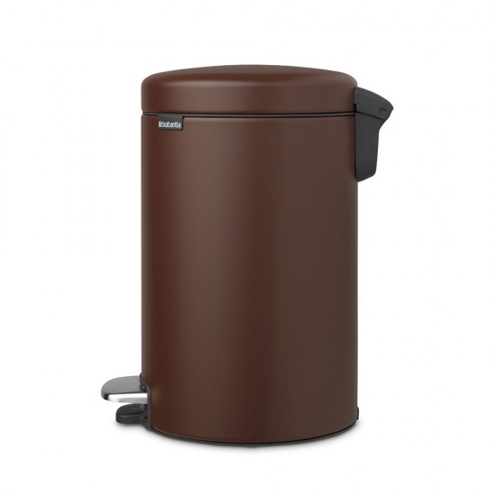 Кош за смет с педал Brabantia NewIcon 12L, Mineral Cosy Brown Кош за смет с педал Brabantia NewIcon 12L, Mineral Cosy Brown