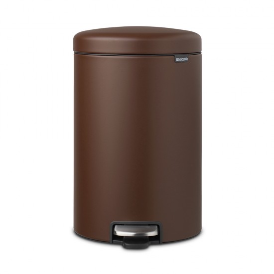 Кош за смет с педал Brabantia NewIcon 20L, Mineral Cosy Brown Кош за смет с педал Brabantia NewIcon 20L, Mineral Cosy Brown