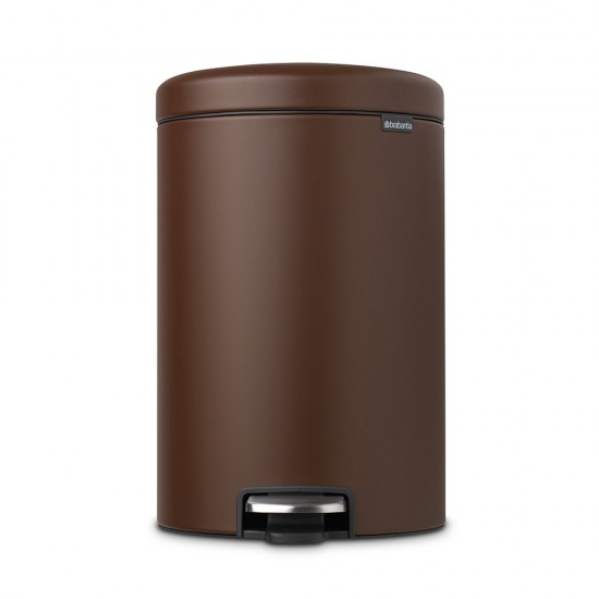 Кош за смет с педал Brabantia NewIcon 20L, Mineral Cosy Brown Кош за смет с педал Brabantia NewIcon 20L, Mineral Cosy Brown