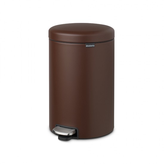 Кош за смет с педал Brabantia NewIcon 20L, Mineral Cosy Brown Кош за смет с педал Brabantia NewIcon 20L, Mineral Cosy Brown