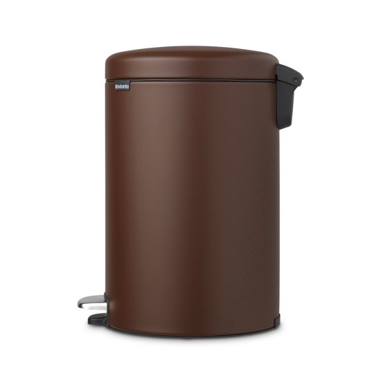 Кош за смет с педал Brabantia NewIcon 20L, Mineral Cosy Brown Кош за смет с педал Brabantia NewIcon 20L, Mineral Cosy Brown