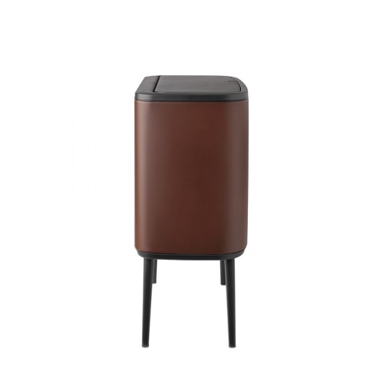 Кош за смет Brabantia Bo Touch 11+23L, Mineral Cosy Brown Кош за смет Brabantia Bo Touch 11+23L, Mineral Cosy Brown