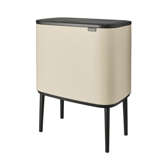 Кош за смет Brabantia Bo Touch 3x11L, Soft Beige Кош за смет Brabantia Bo Touch 3x11L, Soft Beige