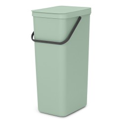 Кош за смет за разделно събиране Brabantia Sort&Go 40L, Jade Green