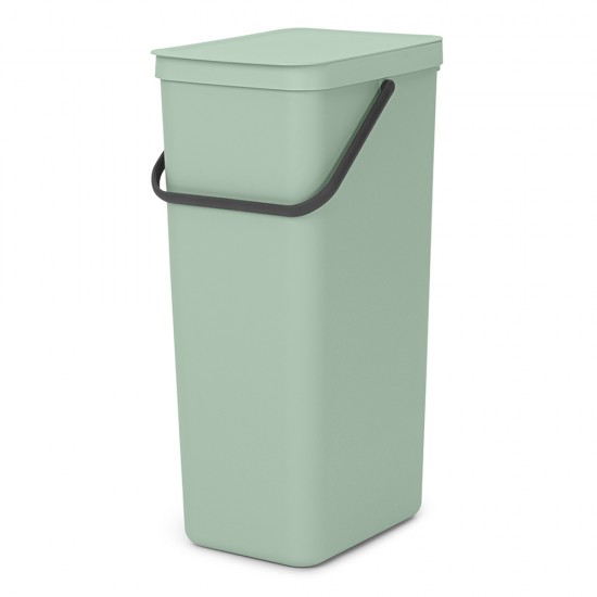 Кош за смет за разделно събиране Brabantia Sort&Go 40L, Jade Green
