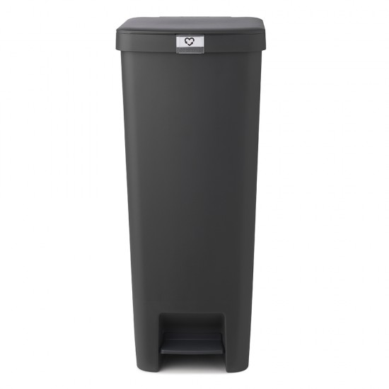 Кош за смет с педал Brabantia StepUp 40L, Dark Grey Кош за смет с педал Brabantia StepUp 40L, Dark Grey