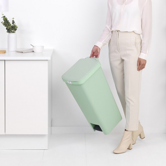 Кош за смет с педал Brabantia StepUp 40L, Jade Green Кош за смет с педал Brabantia StepUp 40L, Jade Green
