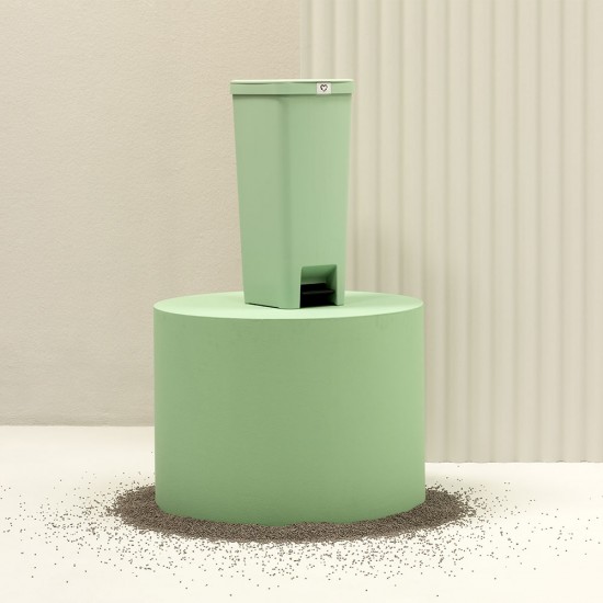 Кош за смет с педал Brabantia StepUp 40L, Jade Green Кош за смет с педал Brabantia StepUp 40L, Jade Green