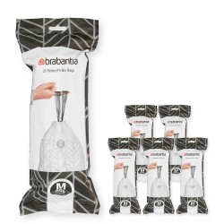 Торба за кош Brabantia PerfectFit Bo размер М, 60L, 120 броя, кутия